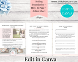 Self Care Workbook (ready to sell + use with clients)