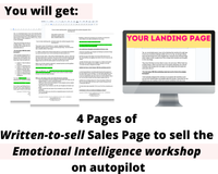 High-Converting Sales Page for 'Emotional Intelligence' Workshop