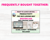 High-converting Sales Page for 'Productivity, the Self-loving Way' masterclass