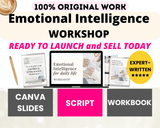 Done-for-you 'Emotional Intelligence for Daily Life' Workshop, Script and Workbook