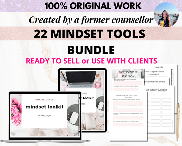 22 Mindset Tools (ready to sell + use with clients)
