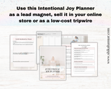 Intentional Joy Planner (ready to sell or use with clients)