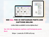 30 Mindfulness done-for-you Instagram posts and captions (authority-building)