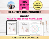 Set Healthy Boundaries Guide (ready to sell + use with clients)