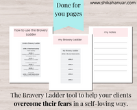 Overcome Your Fear Workbook (ready to sell + use with clients)