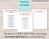 Overcome Your Fear Workbook (ready to sell + use with clients)