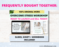 High-Converting Sales Page for 'Healthy Ways to Deal with Stress' Masterclass