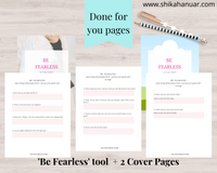 Overcome Your Fear Workbook (ready to sell + use with clients)