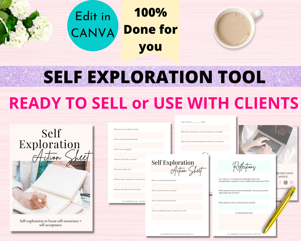 Self Exploration Coaching Tool (ready to sell + use with clients)