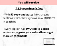 50 HIGH-ENGAGEMENT Captions for Life Coaches