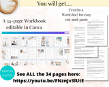 14-Day Self Care Challenge + Workbook (ready to sell or use as powerful lead magnet)