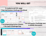 7 Day Self-Esteem Challenge + Workbook