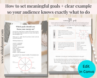 Wheel of Life for Goal Setting (ready to sell or use for coaching)