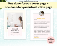 Done for you Overcome Imposter Syndrome Workbook