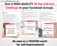 30 Day Self-love Challenge (for Facebook Groups)