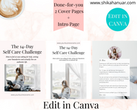 14-Day Self Care Challenge + Workbook (ready to sell or use as powerful lead magnet)