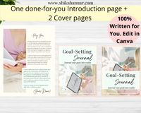 Goal-Setting Journal (ready to sell or use for coaching)