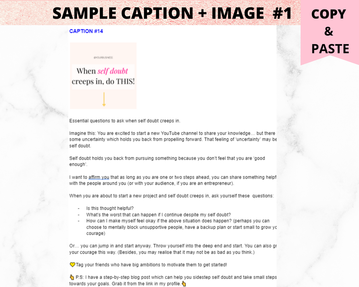 31 Self-Compassion Captions + 31 Images – Life Coaching Tools by Shikah ...