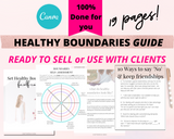 Set Healthy Boundaries Guide (ready to sell + use with clients)