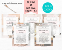 30 Day Self-Love Guide (ready to sell + use with clients)
