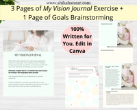 Goal-Setting Journal (ready to sell or use for coaching)