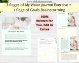 Goal-Setting Journal (ready to sell or use for coaching)