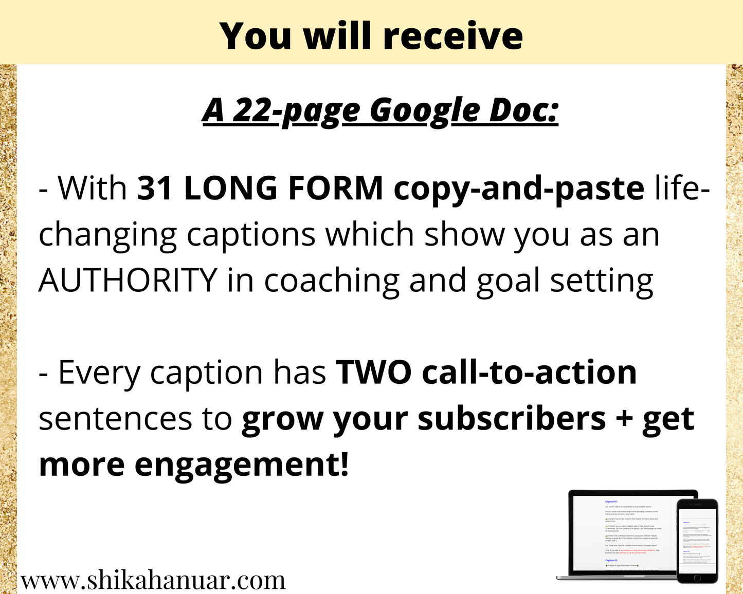 31 Goal-Setting Captions for Instagram & Facebook