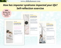 Done for you Overcome Imposter Syndrome Workbook