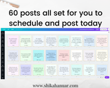 60 Goal-Setting Instagram Posts (for life coaches)