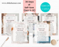 30 Day Self-Love Guide (ready to sell + use with clients)