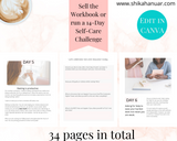 14-Day Self Care Challenge + Workbook (ready to sell or use as powerful lead magnet)