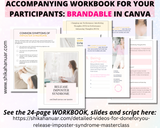 Done-for-you 'Release Imposter Syndrome' Masterclass, Script and Workbook