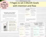 Goal-Setting Journal (ready to sell or use for coaching)