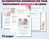 Done-for-you 'Healthy Ways to Deal with Stress' Masterclass, Script & Workbook