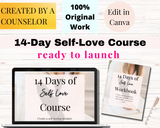 Done-for-you 14-Day Self-love Course (ready to launch and sell)