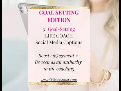 31 Goal-Setting Captions for Instagram & Facebook